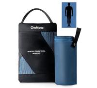 Chakipee Quick Dry Microfibre Towels Travel & Camping Microfiber Towel. Fast Drying, Super Absorbent & Ultra Compact for Travel, gym, sports, camping, Beach & hiking, 1 Pack, 180 x 100cm, Navy Blue