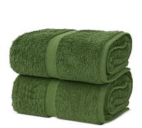 Chakir Turkish Linens Hotel & Spa Quality, Premium Cotton Turkish Towels (35''x70'' Jumbo Bath Towels - Moss)