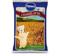 Chakki Attah 5KG, 100% Pills-buryWhole Wheat Flour, Soft and Fluffy Rotis, Freshly Milled Attah for Authentic Taste, High Fiber Attah, Product from India Pack of 1