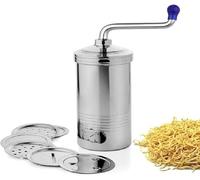 RK SUN Chakli Maker/Idiyappam Press/Murukku Machine/for Sev, Namkeen,Noodles,Maggi Kitchen Utensils Stainless Steel 6 Jalis 1pcs.