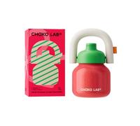 CHAKO LAB Water Bottle with Straw and Carry Handle | Wide Mouth Vacuum Insulated Stainless Steel Metal Bottles| Reusable, Leak-Proof & BPA Free | 1000ml Green&Red