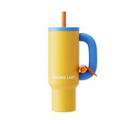 CHAKOLAB BaWangCup Insulated Water Bottle drinkware Yellow＆Blue Tumbler 1000ml | 316 Stainsteel Liner