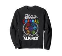 Chakra 7 Spiritual Energy Meditation Yoga Balance Chakras Sweatshirt