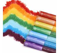 Chakra Bath Salt Gift Pack Of 7 - Aromatherapy Energy Balancing Set