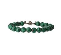 Chakra Bracelet,Adjustable Pull-Out 8Mm Natural Gemstone Stone Crystal Relief Reiki Yoga Elastic Beaded Bracelets,Energy Jewellery for Women Men Green Peacock