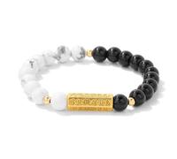 Chakra Bracelets for Women,Niche Design Light Luxury 8Mm Natural Gemstone Crystal Obsidian Six-Character Motto for Horizontal Pipe Relief Reiki Yoga Stretch Bracelets,Energy Jewellery for Women Men