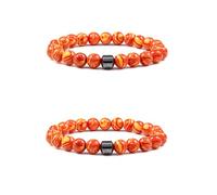 Chakra Bracelets Yoga Beads Adjustable Stretch Bracelet Handmade Natural Gemstone Beads Braided Gemstone Stretch Bracelets Spiritual Gifts from, Pequeño, Stone, Green Amethyst