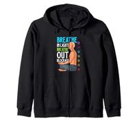 Chakra Breathing - Release Blockages Zip Hoodie