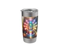 Chakra Buddha in The Forest Stainless Steel Insulated Tumbler