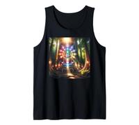 Chakra Buddha in The Forest Tank Top