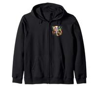 Chakra Buddha in the Forest Zip Hoodie