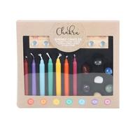 Chakra Candle & Crystal Gift Set For Meditation & Healing