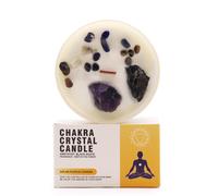 Chakra Crystal Candles - Solar Plexus Chakra