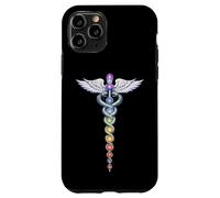 Chakra Energy Caduceus Design - Kundalini Awakening Case for iPhone 11 Pro