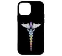 Chakra Energy Caduceus Design - Kundalini Awakening Case for iPhone 12 mini