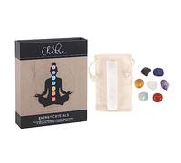 Chakra Energy Crystal Gift Set - Healing Crystals and Gemstones for Mind, Body, and Spirit