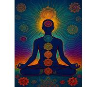 Chakra Flow (8.5 x 11 in): Meditation & Yoga Notebook Spiritual Energy Journal with Chakra Art