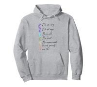 Chakra Healing Crystals Holistic Healer Reiki Principles Pullover Hoodie