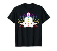 Chakra Healing Yoga Pose Instructor Pilates Balance Meditate T-Shirt