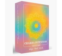 Chakra Intention Oracle Cards, 49 oracle card with meanings on them Reflection Deck for Mindfulness, Intention Setting Meditation, Seven Chakra Inspired Oracle Cards for Self-Reflection Personal Gro
