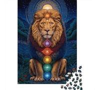 Chakra Lion 1000 Piece Jigsaw, New Year Gift, 70x50cm/1000pcs