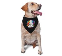 Chakra Meditation Triangle Bib Scarf Adjustable Pet Scarves Comfortable Pet Neckerchief For Everyday Wear Puppy Cat