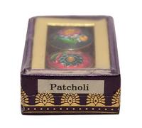 Chakra Natural Solid Wax Perfume Patchouli for Women and Men, Handmade with Essential Oils, Vegan and Long Lasting 0.14 OZ