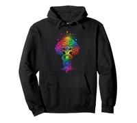 Chakra Serpent Tree Design Kundalini Energy Pullover Hoodie