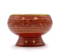 Chakra Tall Charcoal Incense Jar - Sacral KDMD Red One Size