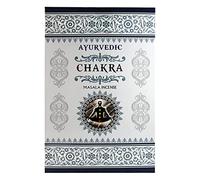 Chakra Tree Ayurvedic Chakra Masala Incense Sticks Pack of 12 Pack 15gms Each Supreme Quality Incense Sticks Aids in Stress Elimination, Positivity, Energizing Chakras of Human Body
