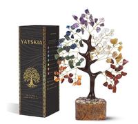 Chakra Tree of Life - Crystal & Gemstone Tree - Feng Shui & Spiritual Decor - Housewarming Gift