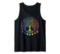 Chakra Tree Of Life Mandala Zen Yoga Om Symbol Buddhism Tank Top