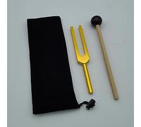 Chakra Tuning Fork Set - Tuning Plug Percussion Gift Musical Instrument with Velvet Bag, Ideal for Yoga Meditation Sound Healing (Color : LA852HZ)