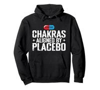 Chakras Aligned by Placebo Funny Pullover Hoodie
