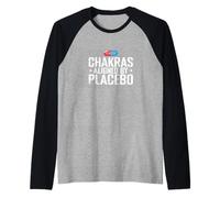 Chakras Aligned by Placebo Funny Raglan Baseball Tee