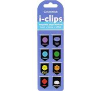 Chakras i-Clips Magnetic Page Markers (Set of 8 Magnetic Bookmarks)