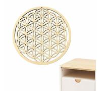 Chakrra Crystal Grid Board - Flower of Life Wall Art, Sacred Geometry Home Decor, Metal Wall Sculpture | Intricate Laserr Cut Design, Lightweight Wall Hanging, Perfect for Living Room, Bedroom