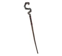Chaks - 4-Piece Snake Wand with Snake Head, Costume Accessories for Halloween, Carnival & Fantasy
