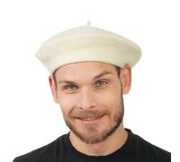 Chaks - Adult Classic French Style Beret Wool Beret Painter Hat for Carnival Theme Party