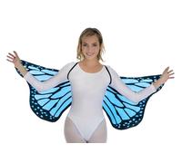 Chaks - Butterfly Wings Costume for Adults, Butterfly Cape for Festivals, Carnival and Theme Party