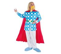 Chaks CS964196/M asterix Licence Assurancetourix Costume 6 Pieces, Green, M