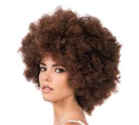 Chaks - Curly Wig for Adults, Carnival, Festival, 70s Disco Party
