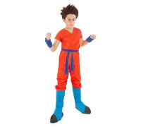 Chaks Goku Saiyan Super Dragon Ball Costume Child 7-8 Years (128 cm)