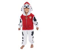 Chaks - Marcus children's jumpsuit, official Paw Patrol pyjamas with hood, cosy outfit for carnival and everyday wear