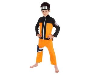 Chaks Naruto Boy's Fancy Dress Costume