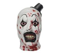 Chaks - Terrifier Art the Clown Mask, Halloween Costume Accessory, Latex Full Head Horror Mask for Carnival Cosplay