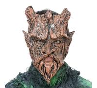 Chaks - Tree Mask with Spider Webs, Wizard Mask for Adults, Costume Accessories for Halloween and Carnival