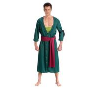 Chaks Zoro One Piece Adult Costume - Green - M