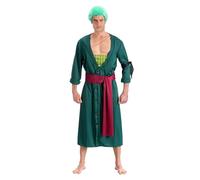 Chaks Zoro One Piece Adult Costume - Green - M