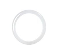 Chalcedony Jade Bracelet for Women Bangle, Fat round Bangle, Perfect for a Wife's Birthday Gift, Jade Bangle Bracelet for Women, Good Luck Gifts (White 1012mm 50mm)